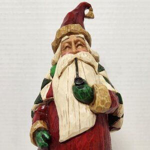 Jim Shore Heartwood Creek 2002 Christmas Santa 10.5"